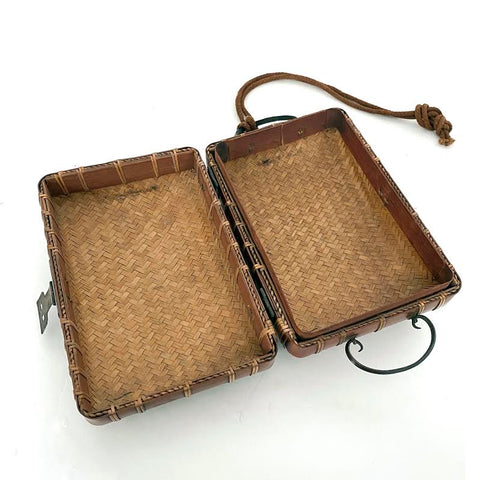 Bamboo Obento-Bako (Lunch Box), Japanese, Meiji period