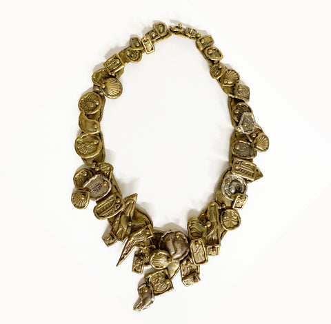 Pal Kepenyes Brass Necklace