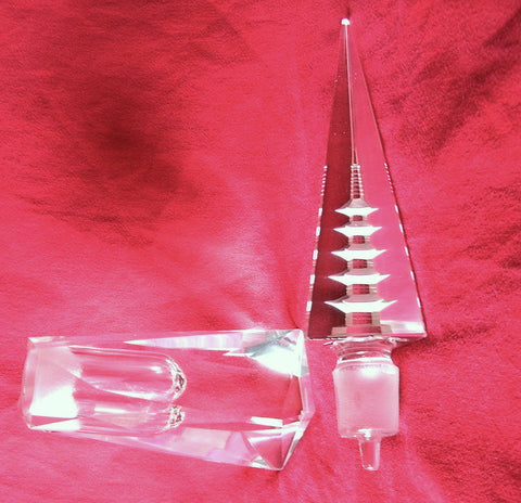 Vintage Japanese Crystal Perfume Bottle