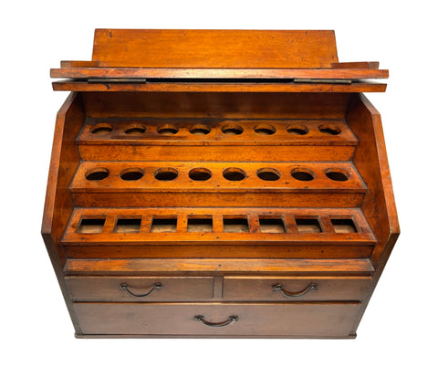 Antique Japanese Dentist apothecary  Box, Meiji Period