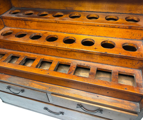 Antique Japanese Dentist apothecary  Box, Meiji Period