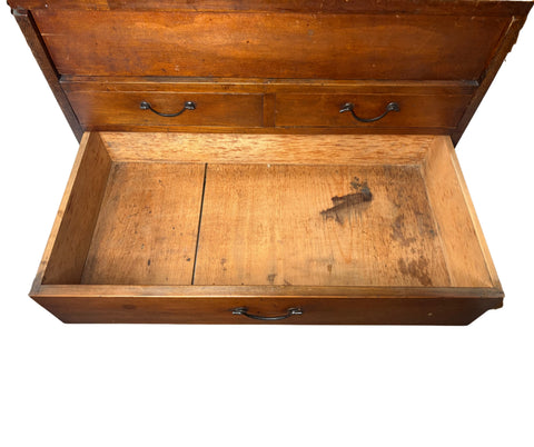 Antique Japanese Dentist apothecary  Box, Meiji Period