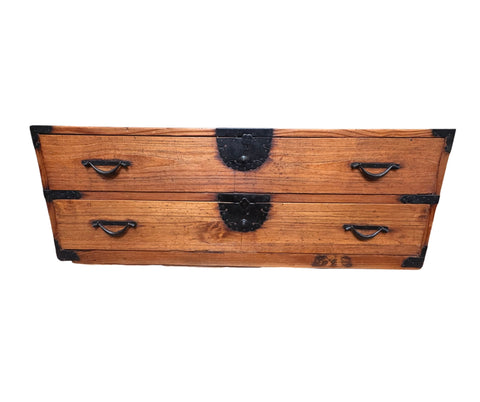 Antique Japanese Kasane (Sword) Tansu, Meiji period
