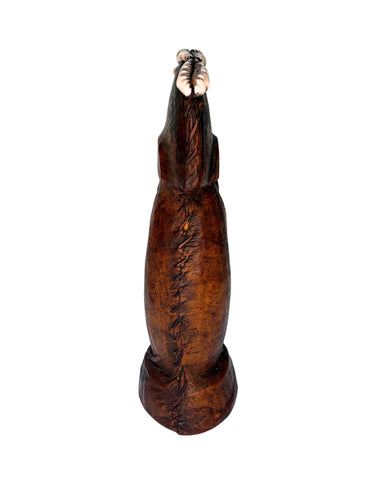 Mossi Tribal Fertility Figure with Shells