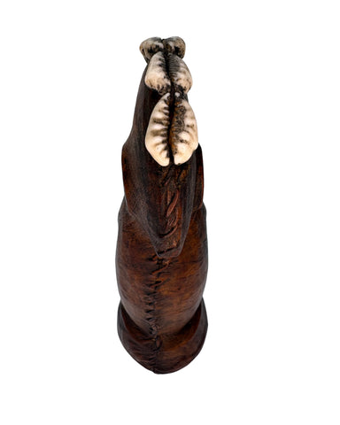 Mossi Tribal Fertility Figure with Shells