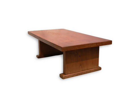 Student Desk, Keyaki wood, Japanese, Mid-Century