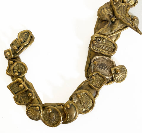 Pal Kepenyes Brass Necklace