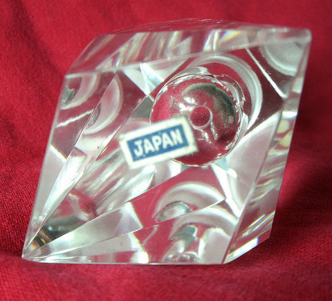 Vintage Japanese Crystal Perfume Bottle